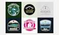 create vintage retro logo badge illustration