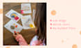 design educational custom alphabet flash cards for kids