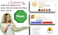 create email signature html, clickable html email signature