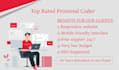 be your HTML, CSS, bootstrap and js coder, website developer