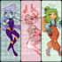 draw your oc, vtuber, anime in cute chibi art