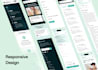 do website, dashboard, sass, mobile app UI UX design