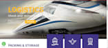design consignment, courier logistics with tracking