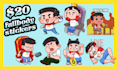 draw emotes and stickers for any digital platform