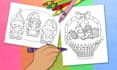 draw printable coloring pages for kids