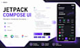 convert your UI design to an android jetpack compose or XML app