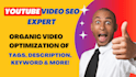 do write SEO title, description and tags for your youtube video