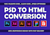 convert xd to html, psd to html, figma to html, sketch to html css bootstrap