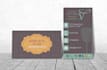 create awesome Business cards with QR code and mockup