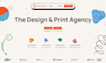 design creative UI UX website mockups
