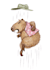 make a funny character illustration