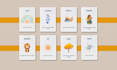 create custom and stunning affirmation cards