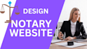 design a modern notary or signing agent website in wordpress