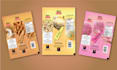 design wrappers, product label, packing