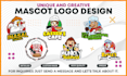 design custom mascot or character logo