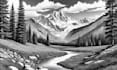 draw fantasy, post apocalyptic, background or concept art