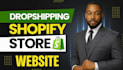 build shopify store, peptide shopify dropshipping, redesign dropshipping website