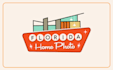 design retro mid century modern logo