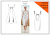 draw flat fashion technical drawing illustrations