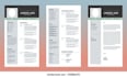 design job application resume and CV