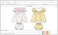 design baby and kids technical drawings