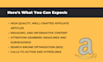 write engaging amazon affiliate articles and buying guides