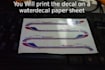 do decals for restoring desktop scaled aircraft model