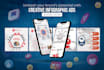 design professional and attractive social media posts