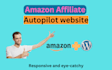 setup amazon affiliate autopilot website shareasale website, affiliate website