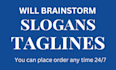 brainstorm 15 catchy slogans and taglines