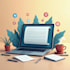 do blogs and article writing, social media script