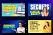 design a unique and perfect youtube and facebook thumbnail