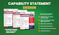 design a professional federal government capability statement within 8 hours