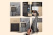 do clean, industrial, event, tech, academic, digital brochures in indesign