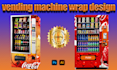 do creative vending machine wrap tradeshow booth window graphics