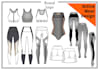 make your activewear and homewear technical sketches