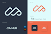 design modern startup logo for tech companies and saas