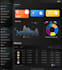 code portfolio and landing pages using custom HTML, CSS, js, jquery