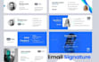 design clickable HTML email signature