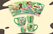 create packaging design with  illustration