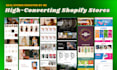 create shopify dropshipping store, branded shopify website, shopify store