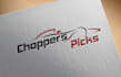 create a standard sports handicapping auto racing logo