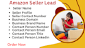 amazon seller and ecommerce email list lead generation