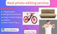 background removal, clipping path, and basic retouching