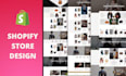 clone copy duplicate and redesign shopify store or website
