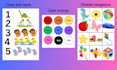 design kids activity worksheets
