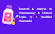 write research articles related to epidemiology, pharmacology and public health