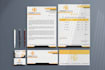 design stationery items, stationery design, letterhead, business card