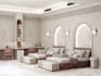 kids bedroom interior design and architectural 3d rendering