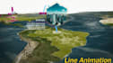 create stunning travel route map animation
